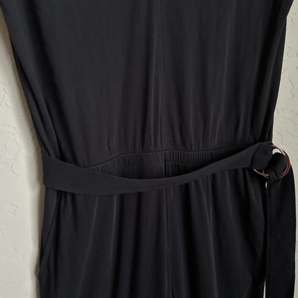 ATM Anthony Thomas Melillo Size S Black High Torison Jumpsuit Romper - Picture 5 of 14